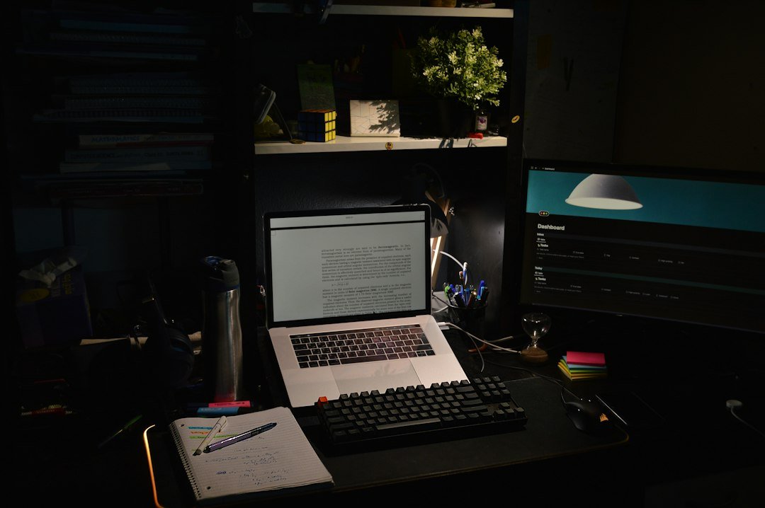 Student technology and laptop setup