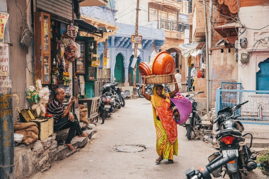 Indian professional working independently
