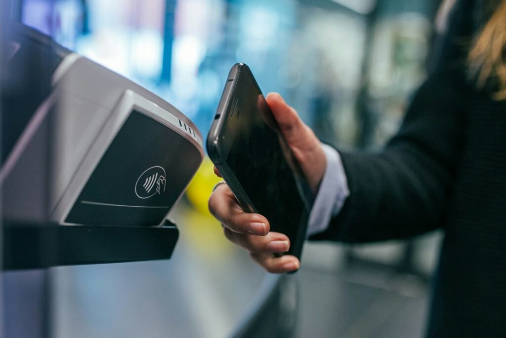 Smartphone used for secure digital payments